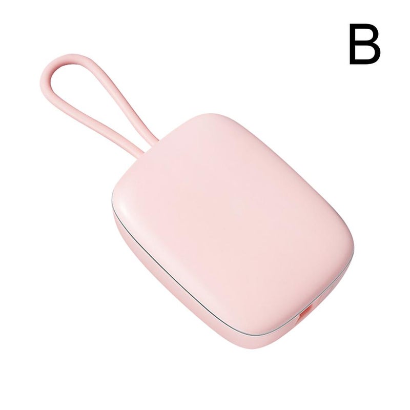 Portable toothbrush sterilizer, USB rechargeable travel UVC ultraviolet mini sterilizer.